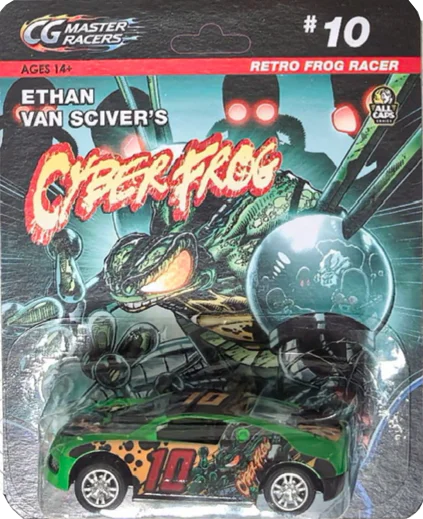 #10 Retro Frog Racer package